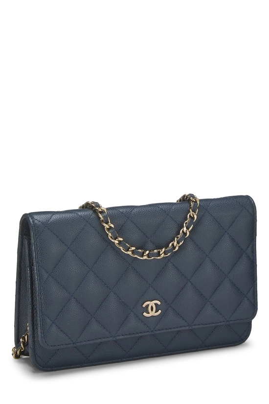 Blue Caviar Classic Quilted Wallet On Chain (WOC), , large image number 1