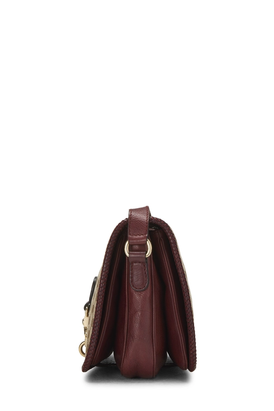 Burgundy Original GG Canvas Marrakech Crossbody, , large image number 2