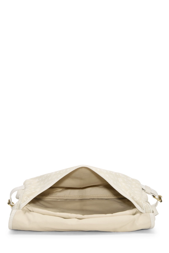 White Monogram Mini Lin Saumur 30, , large image number 5