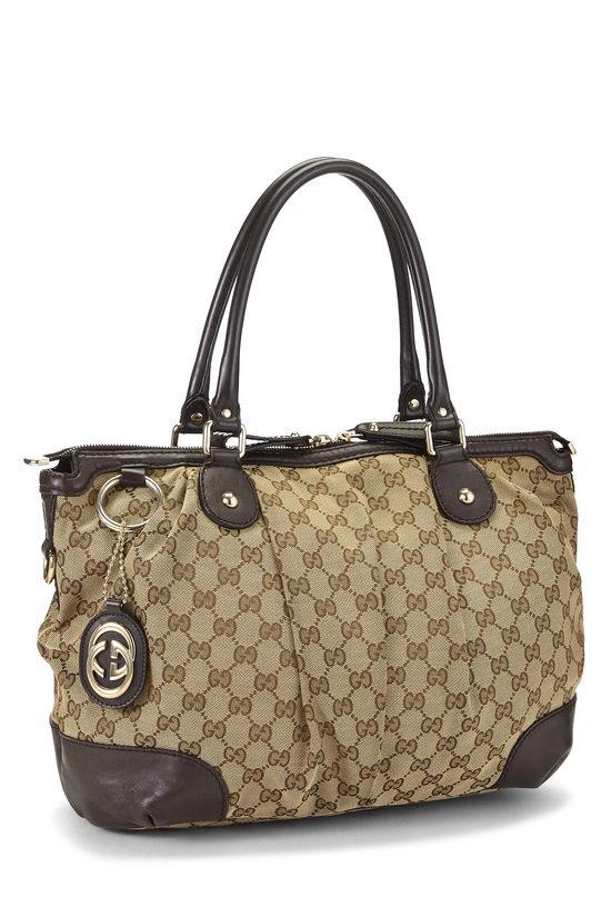 Original GG Canvas Sukey Zip Handbag, , large image number 1