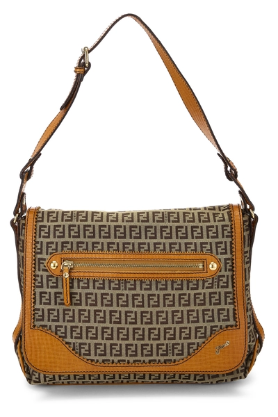 Orange Zucchino Canvas Shoulder Bag