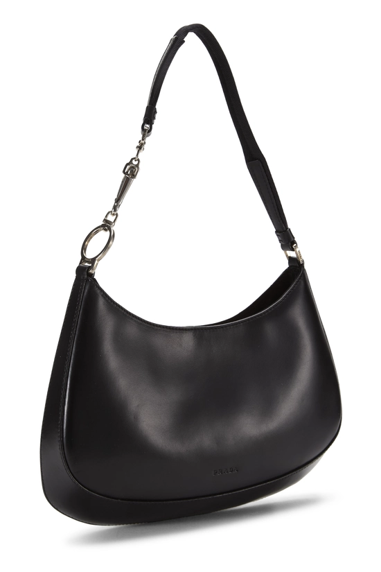 Black Calfskin Hobo, , large image number 1