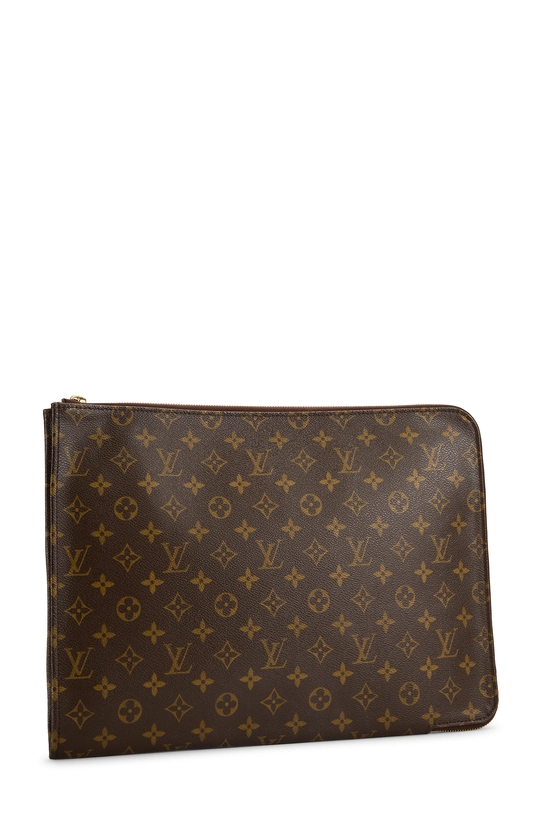 Monogram Canvas Poche Documents GM, , large image number 1