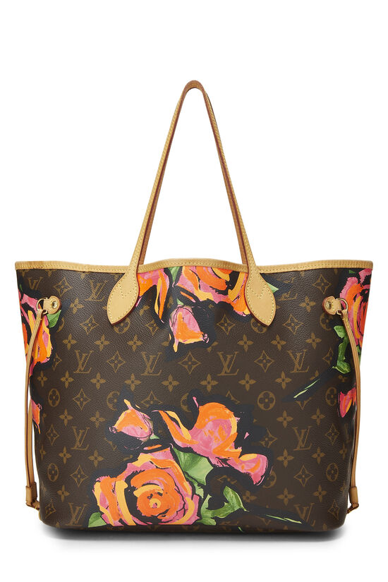 Stephen Sprouse x Louis Vuitton Monogram Canvas Roses Neverfull MM, , large image number 3