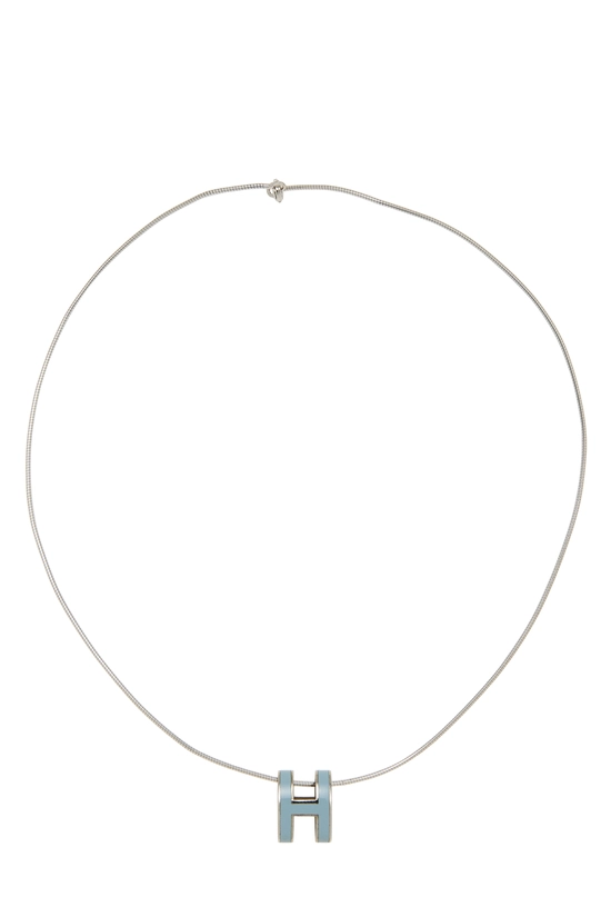 Blue Pop H Necklace, , large image number 0