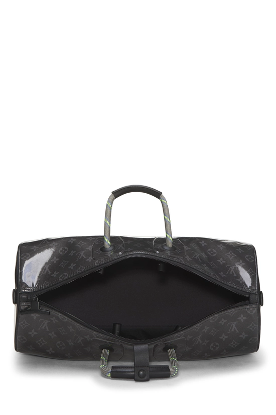 Monogram Eclipse Glaze Keepall Bandouliere 50, , large image number 5