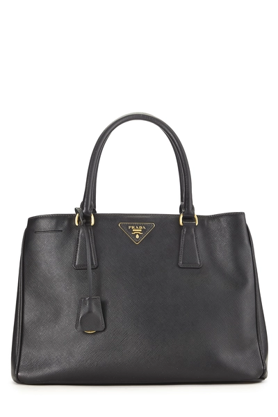 Black Saffiano Executive Tote Medium