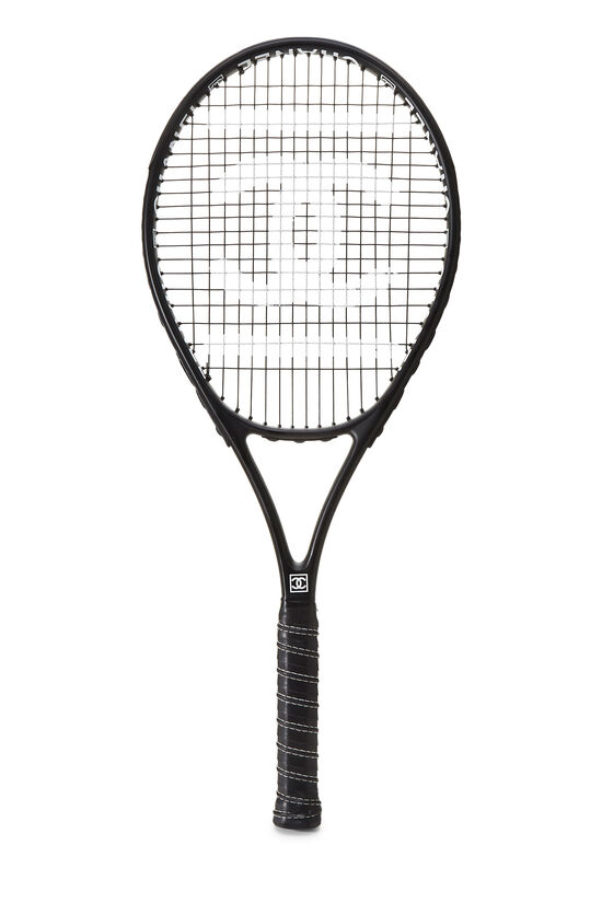 Black Carbon Fiber Sportline Tennis Racket & Cover, , large image number 3