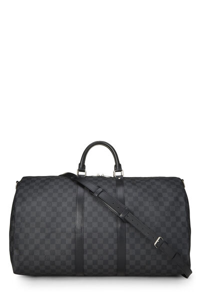 Damier Graphite Keepall Bandouliere 55