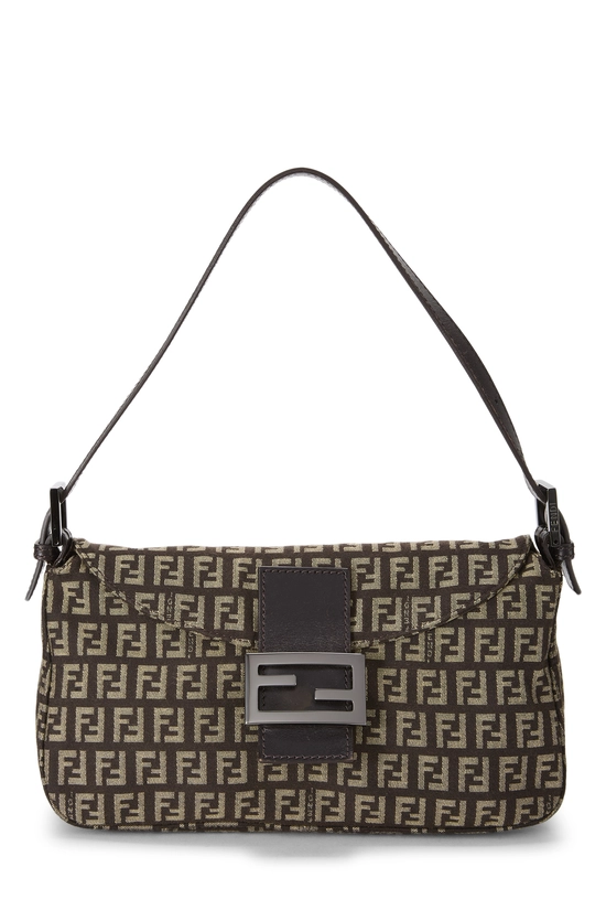 Brown Zucchino Canvas Shoulder Bag, , large image number 0