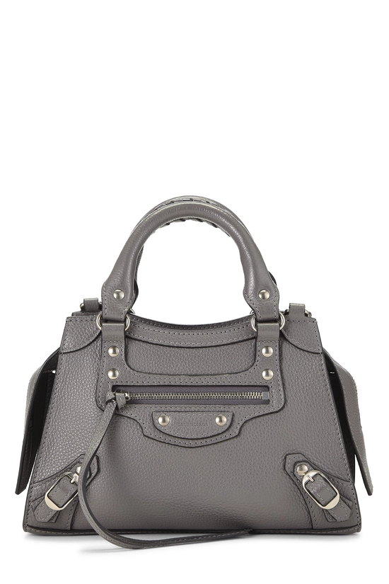 Grey Calfskin Neo Classic City Mini, , large image number 0