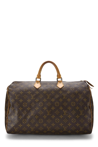 Louis Vuitton Monogram Canvas Speedy 40
