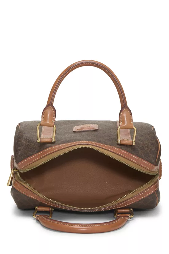 Brown Coated Canvas Macadam Handbag, , large image number 5