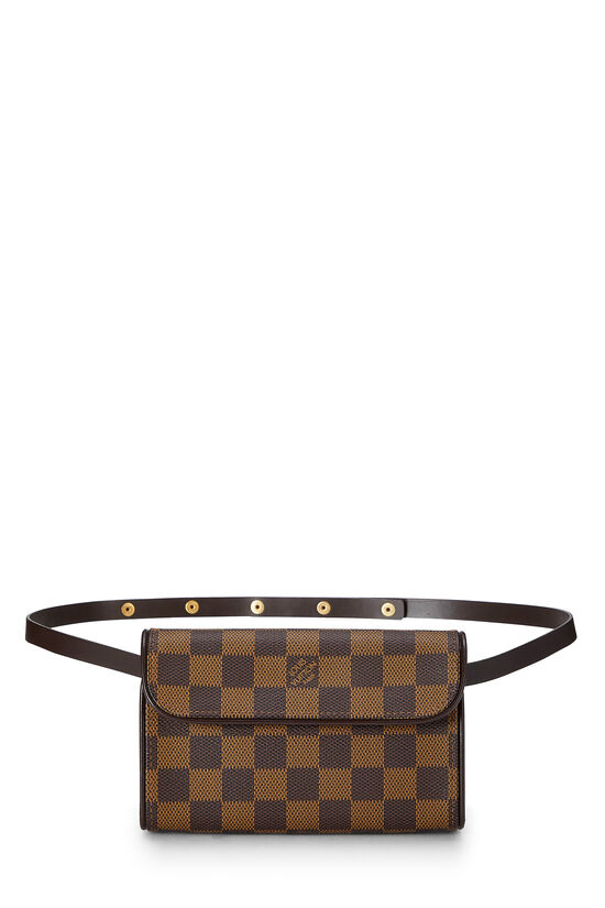Louis Vuitton Pochette Florentine Monogram (With Snap Leather Belt