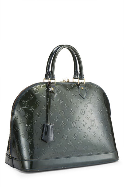 Vert Bronze Monogram Vernis Alma GM, , large