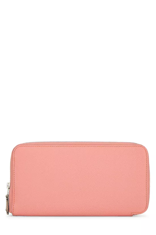 Pink Epsom Silk In Continental Wallet, , large image number 0