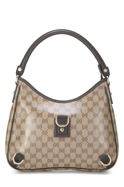 Gucci Original GG Crystal D-Ring Abbey Hobo