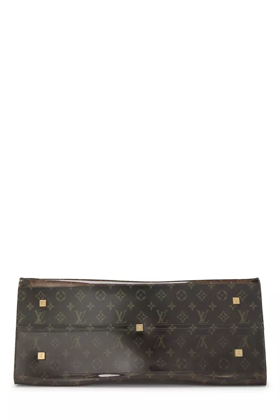 Brown Monogram Vinyl Cruise Cabas Tote GM, , large image number 4