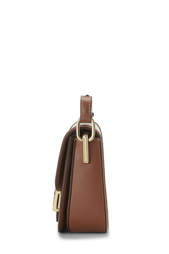 Brown Canvas Shoulder Bag, , large image number 2