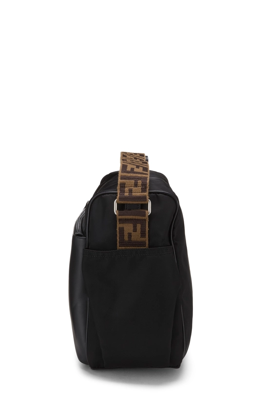 Black Nylon Diaper Bag, , large image number 2
