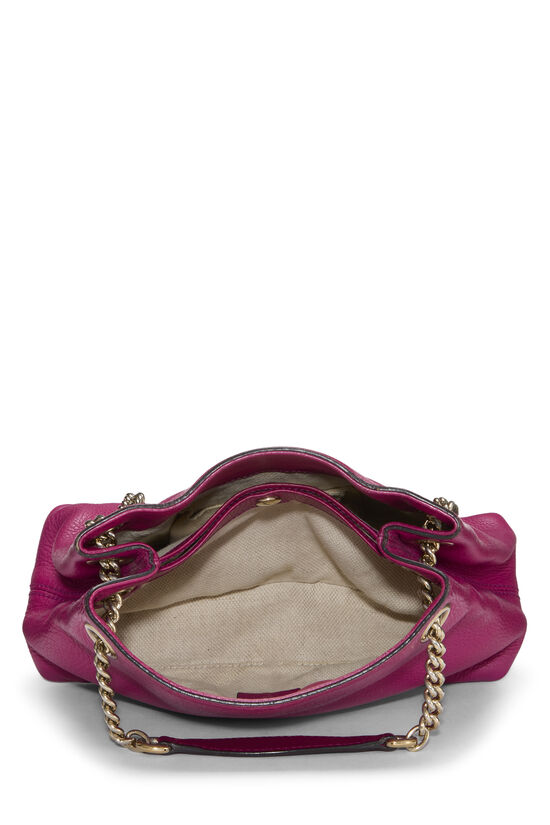 Pink Leather Soho Chain Tote Small, , large image number 5