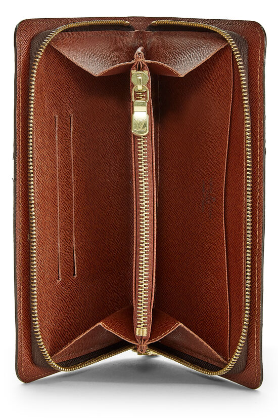 Monogram Canvas Porte Monnaie Zip Wallet, , large image number 3