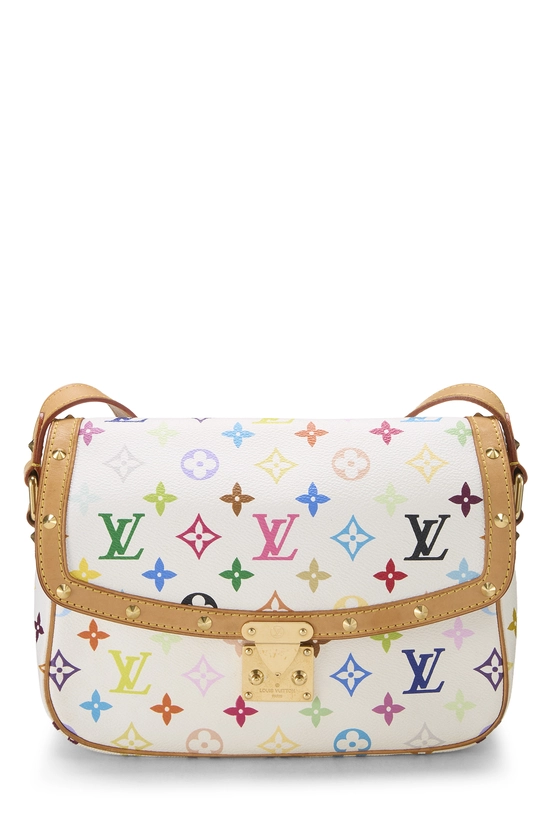 Takashi Murakami x Louis Vuitton White Monogram Multicolore Sologne, , large image number 0