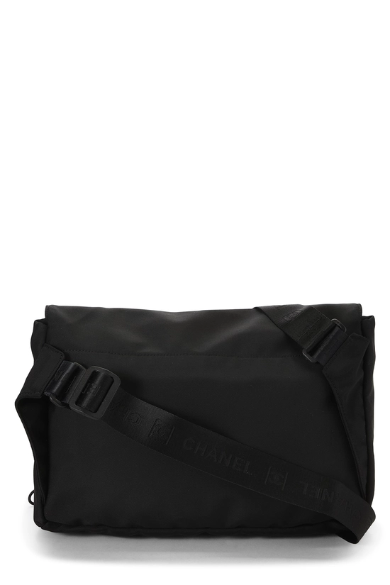 Black Nylon Sportline Messenger, , large image number 3