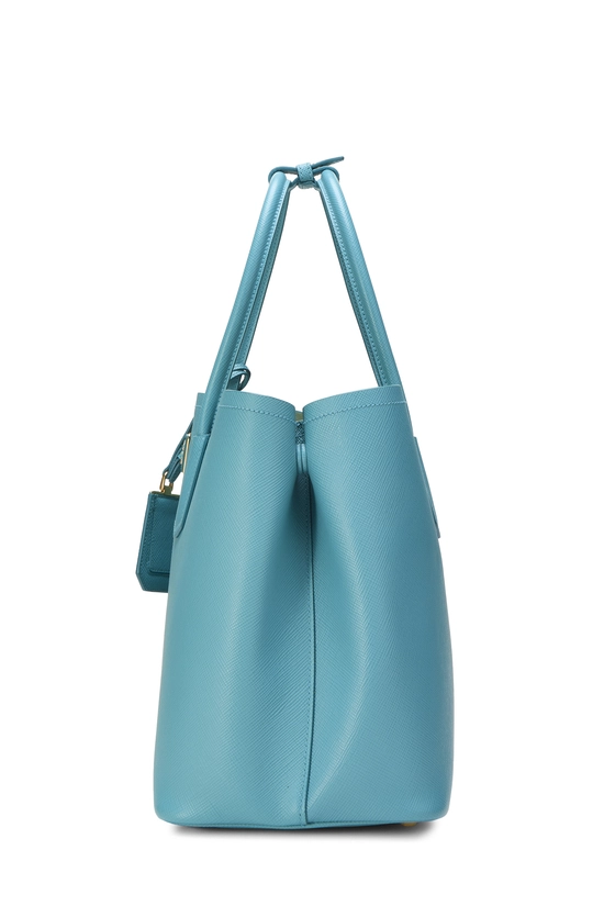 Blue Saffiano Double Bag Medium, , large image number 2