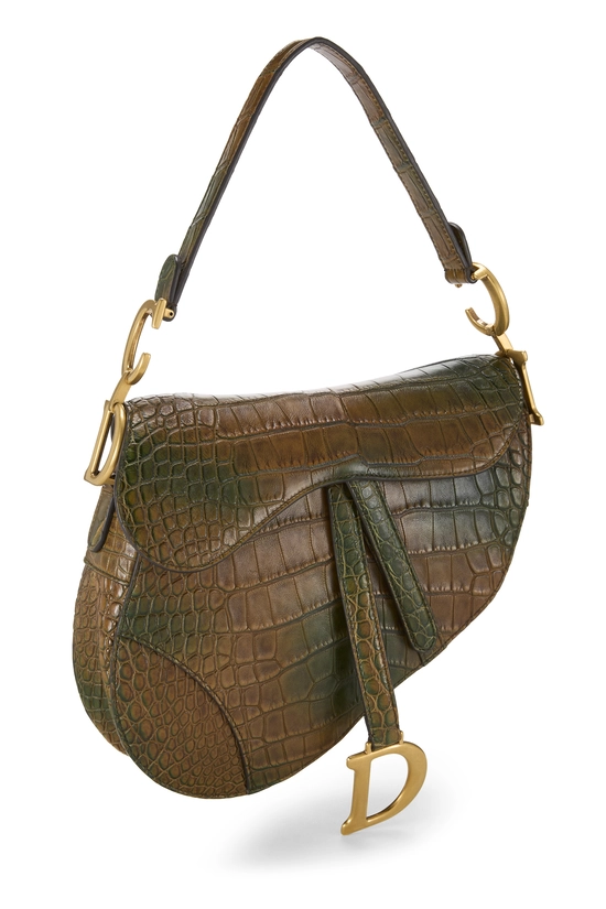 Multicolor Alligator Saddle Bag NM, , large image number 1