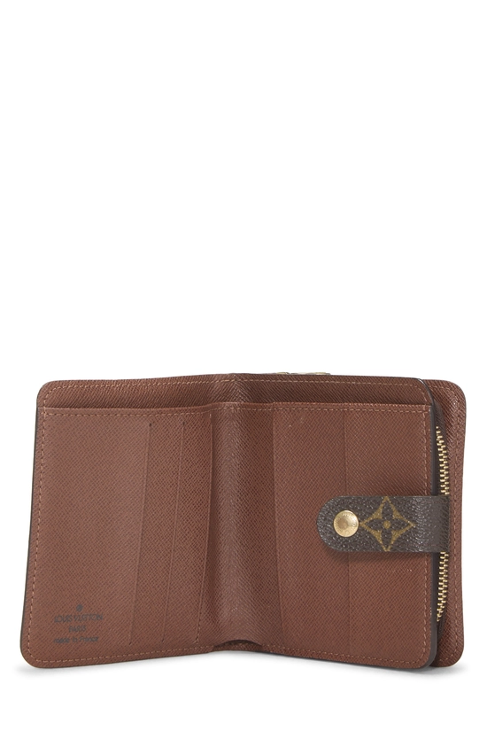 Monogram Canvas Compact Zip Wallet, , large image number 3