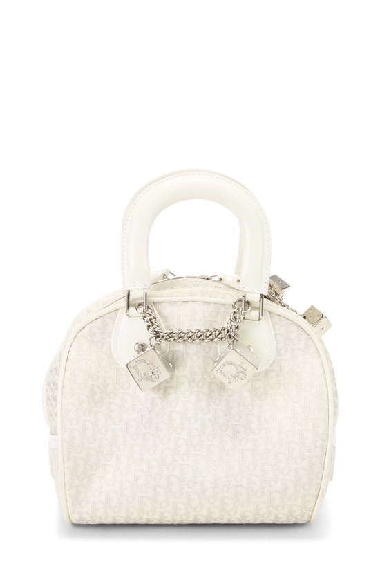 White Trotter Gambler Bowler Bag, , large image number 0