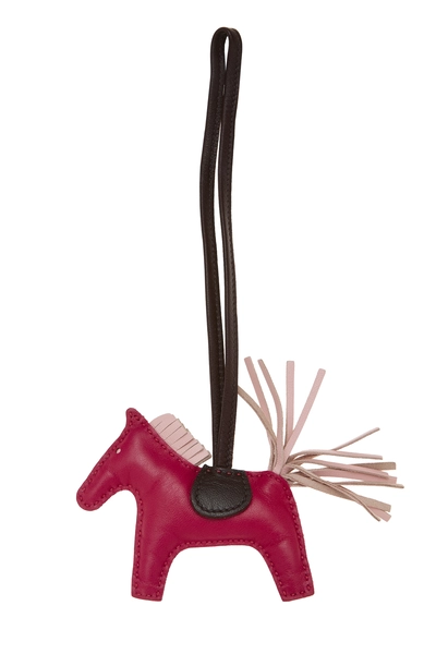 Multicolor Lambskin Rodeo Bag Charm PM