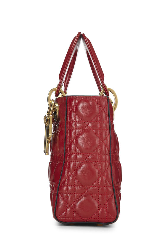 Red Calfskin My Lady Dior Lucky Charm Small, , large image number 2