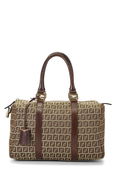 Brown Zucchino Boston Bag