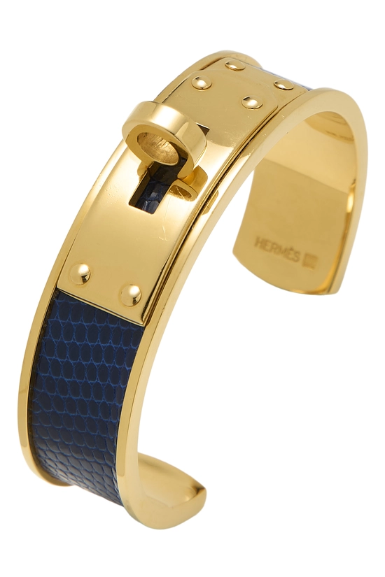 Navy Gold Kelly Cuff, , large image number 0