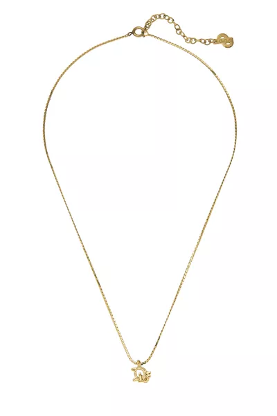Gold Logo Necklace