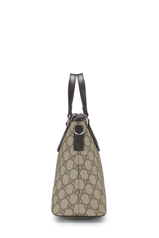 Brown GG Supreme Canvas Zip Tote, , large image number 2