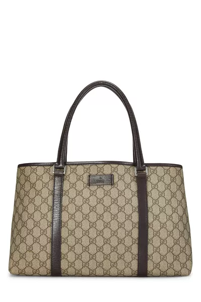 Original GG Supreme Canvas Tote Large