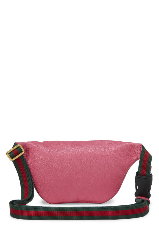 Pink Leather Logo Belt Bag Small, , large image number 3