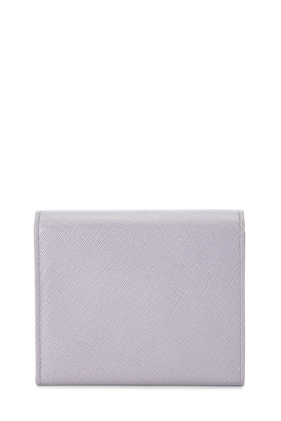Purple Saffiano Snap Compact Wallet, , large image number 2