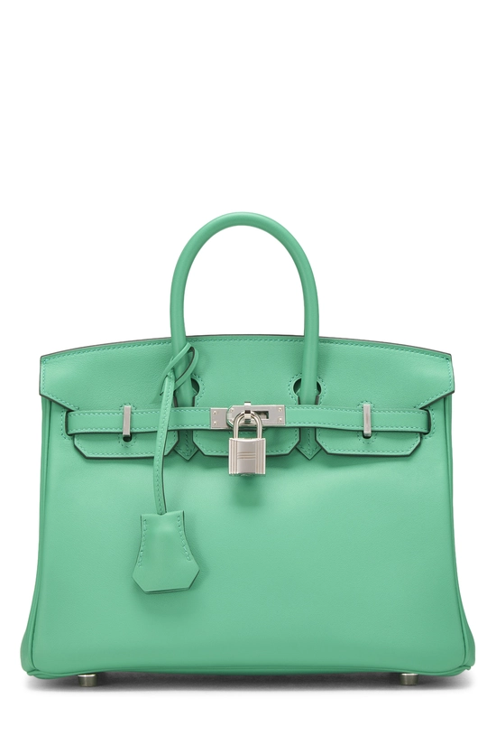 Menthe Swift Birkin 25, , large image number 0