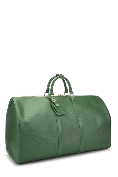 Louis Vuitton Green Epi Canvas Keepall 60 — photo 2