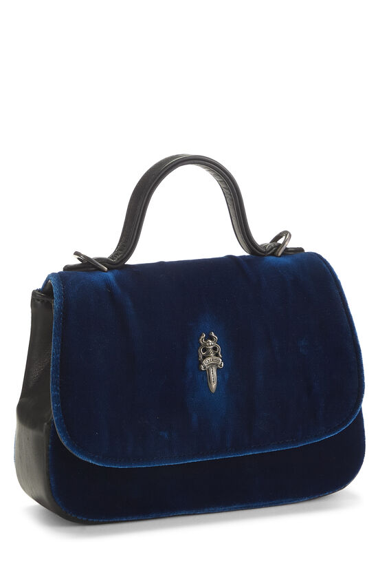 Blue Velvet Dagger Top Handle, , large image number 1