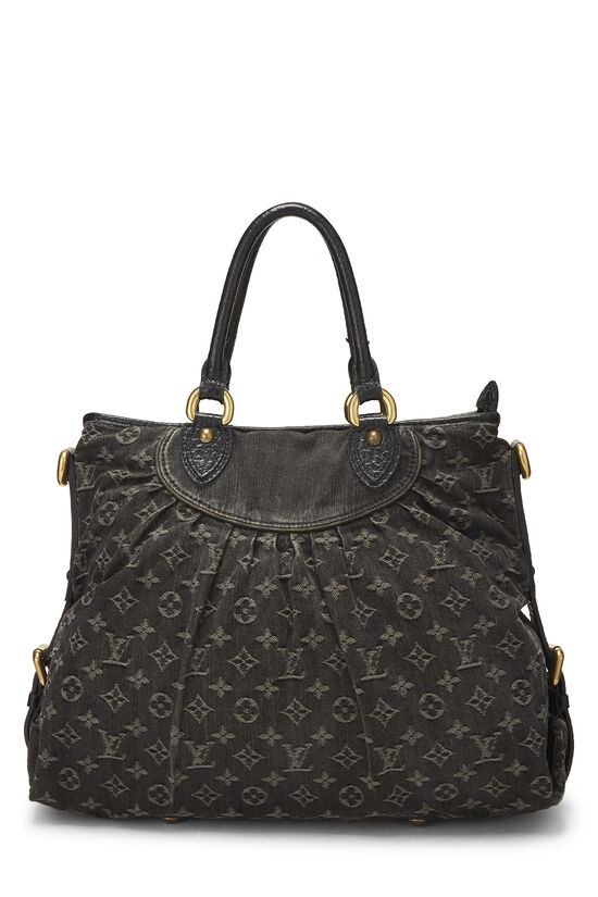 Louis Vuitton Black Monogram Denim Neo Cabby GM QJB0BGTCK3003 | WGACA 