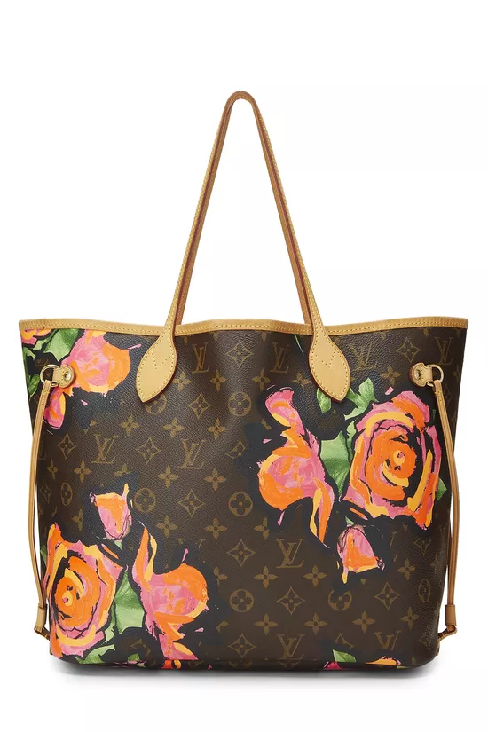 Stephen Sprouse x Louis Vuitton Monogram Canvas Roses Neverfull MM, , large image number 0