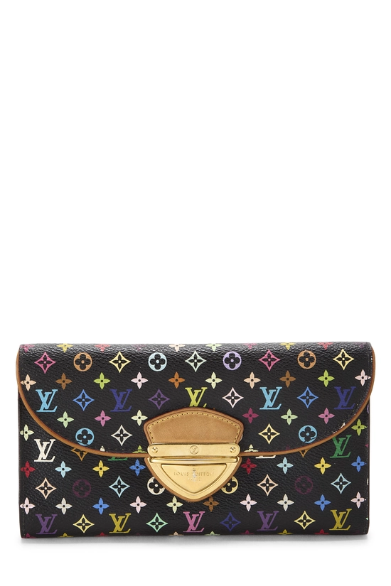 Takashi Murakami x Louis Vuitton Black Monogram Multicolore Eugenie, , large image number 0