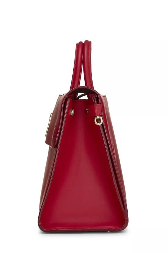 Red Calfskin Diorever Medium, , large image number 2