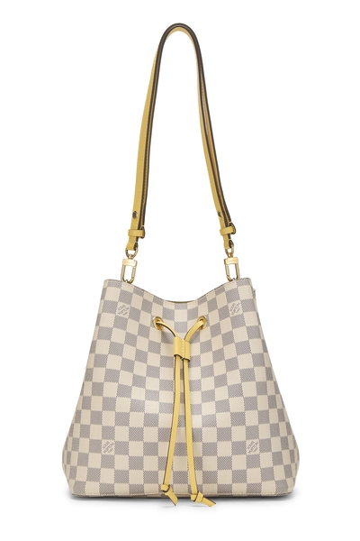 Yellow Damier Azur Neo No&eacute;