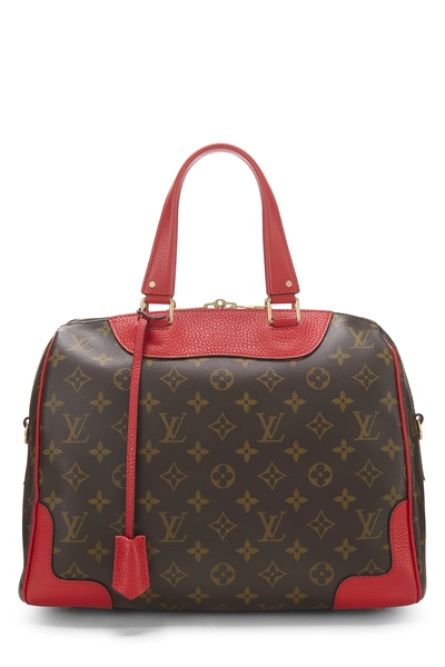 Louis Vuitton Red Monogram Canvas Retiro NM